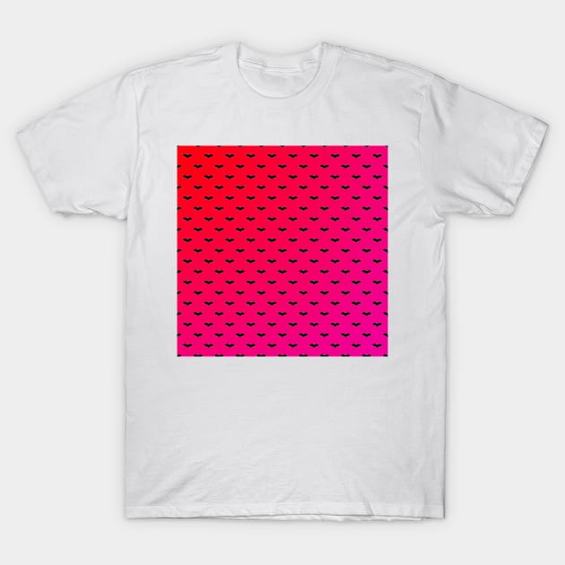 Tiny Bats Pink T-Shirt by BlakCircleGirl